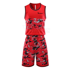 Ropa deportiva de talla grande transpirable hecha en Pakistán para hombre, conjuntos de uniformes de baloncesto lisos de verano, precio bajo - Product Image 1