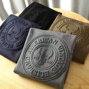 Sudadera con Capucha Personalizada con Logotipo, Tejido Grueso de Felpa Francesa, 100% Algodón Grueso, Estilo Urbano para Hombre, 500 Gsm, Impresión 3D en Relieve - Product Image 4