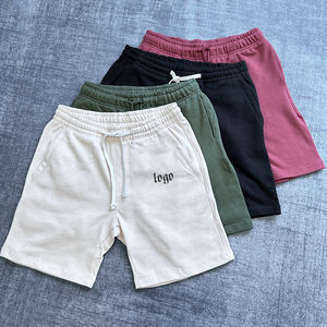 OEM Streetwear 100% algodón polar logotipo personalizado hombres gimnasio pantalones cortos 5 pulgadas entrenamiento deportes francés Terry Cargo correr hombres pantalones cortos de sudor - Product Image 1