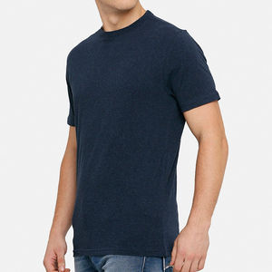 Camisetas de Verano Cómodas para Hombre, 100% Algodón, Diseño de Logotipo Personalizable, Servicio OEM, Camiseta de Manga Corta en Oferta - Product Image 2