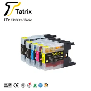 Tatrix LC17 LC77 LC79 LC450 LC1280 tinta Printer kompatibel warna untuk saudara MFC-J6510DW MFC-J5910CDW LC79