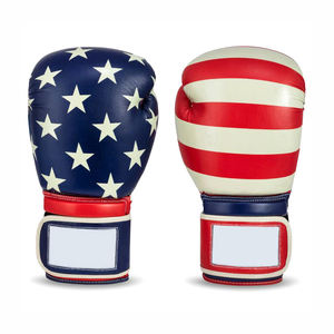Guantes de boxeo profesionales de cuero de vaca con logotipo personalizado para adultos disponibles en colores personalizados-para artes marciales - Product Image 2