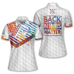 Camisas de Polo de Golf Personalizadas al por Mayor para Mujer, Camisas de Polo de Uniforme de Golf Unisex de Alta Calidad para Mujer - Product Image 3