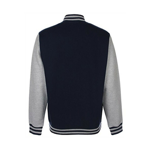 Custom Made Retro <b>Light</b> Wool Varsity <b>Jacket</b> Hooded Collar Pocket Decoration CollegeBaseballjacket for men DDP Shipping - Product Image 4