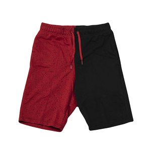 Shorts de course décontractés unisexes 2023 à motif géométrique, service OEM, teinture unie, respirants, séchage rapide, taille mi-haute élastique avec poches - Product Image 3
