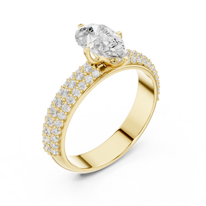 10K Wedding <b>Ring</b> <b>Set</b> for Women in <b>Gold</b> Finish - Product Image 6