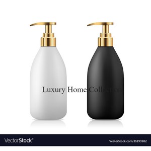 Distributeur de savon de salle de bain autocollant à motif floral et autres fournitures de vaisselle d'Inde à bas prix Distributeur minimaliste avec pompe - Product Image 6