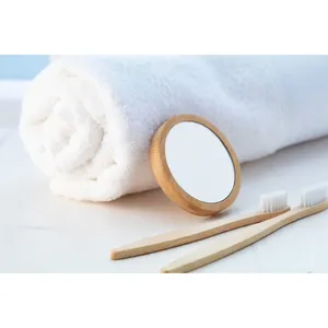 Makeboo Eco-Friendly <b>Bamboo</b> <b>Mirror</b> Promotional Gadgets - Product Image 2