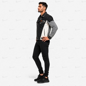 Custom Men's Denim <b>Jackets</b> Wholesale Premium Cotton Jean <b>Jacket</b> Oversized Casual <b>Trucker</b> <b>Jacket</b> Vintage Washed Fashion Coat - Product Image 3