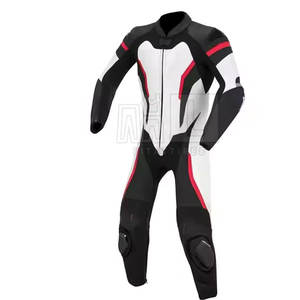 Costumes de moto en cuir respirant léger OEM vêtements de course automobile de taille personnalisée - Product Image 3