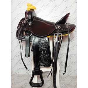 Tachuela de cuero occidental de la mejor calidad para montar a caballo, incluyendo Barrel Racing Western Pleasure Trail y Cowboy Trail a precio - Product Image 1