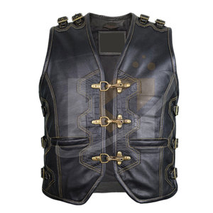 Chaleco de cuero transpirable para hombre, nuevo diseño, demanda de los clientes - Product Image 1