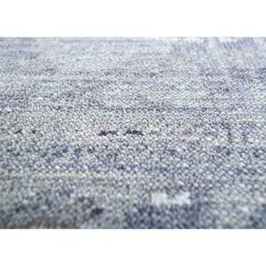 Alfombra de Lana Anudada a Mano Erbe Blue AKWL-1134 9x12 Rectangular con Patrón de Medallón para Decoración de Sala de Estar - Product Image 3