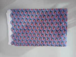 Batik <b>Print</b> Cotton Type Veritable Wax <b>Block</b> <b>Prints</b> Fabric Hand <b>Block</b> Cotton Printing Cotton Green Fabric - Product Image 3