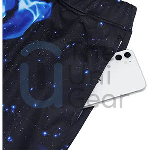 Pantalón deportivo informal de alta calidad para hombre, deportivo, recto, curvo, a rayas, ligero, ecológico, transpirable, de secado rápido, 100% - Product Image 3