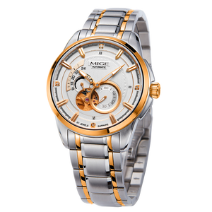 Customized Men's Exclusive <b>Mechanical</b> <b>Watch</b> Water-Resistant Miyota Movement Pointer Dial Crown - Product Image 3