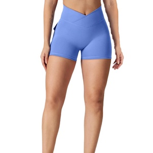 Shorts de sport personnalisés, très demandés, légers, coupe classique, confortables, respirants, pour la course et la gym, taille mi-haute, taille élastique unie, séchage rapide - Product Image 1