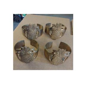 Servilletero de latón Restaurantes de hotel de lujo para sostener servilleteros de latón Servilletero de alambre de latón rosa y macizo - Product Image 5