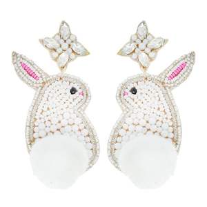 2025 TENDANCE NOUVELLE CONCEPTION PERLE BOUCLES D'OREILLES FAITES À LA MAIN BRODERIE BOUCLES D'OREILLES pour FILLES et FEMMES DE SUPPLIE INDIENNE - Product Image 4