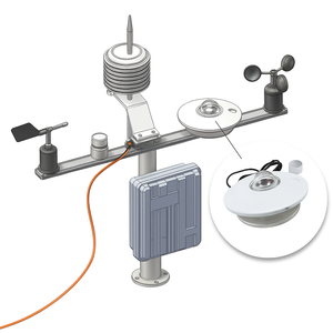 <span class=keywords><strong>Sensor</strong></span> Transmisor de Irradiancia Solar, <span class=keywords><strong>Sensor</strong></span> Meteorológico de Radiación Solar para Exteriores - Product Image 1