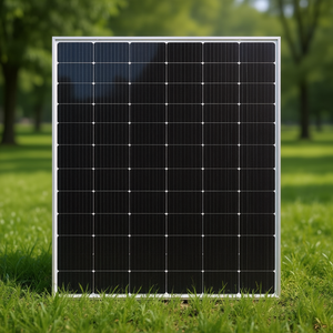 Panneau solaire monocristallin PERC demi-cellule Solar One S1-375-72M 670W avec feuille arrière blanche et couvercle avant en verre pour utilisation en extérieur - Product Image 3