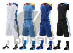 Maillot de basket-ball réversible personnalisable 100% polyester pour hommes et femmes, vêtements de sport respirants personnalisés, vêtements de basket-ball - Product Image 3