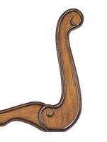 Accoudoir en Bois de Caoutchouc Rustique Premium – Accessoire de Mobilier Décoratif Élégant pour Canapé, Chaise, Remplacement pour Salon, Hôtel, École