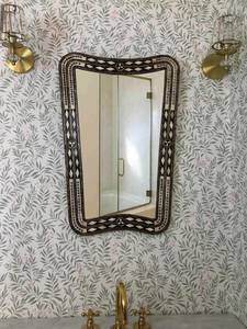 Artisan Made Bone Inlay Decorative Wall <b>Mirror</b> Frame, Handmade Luxury <b>Wooden</b> <b>Mirror</b> for Living Room, Bedroom, Hallway - Product Image 3