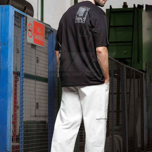 T-shirts pour hommes de qualité supérieure fabriqués au Pakistan, sur mesure, en polyester/coton, écologiques, à séchage rapide, en tissu polaire, en vente - Product Image 4