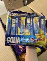 Vente en gros de bonbons Goliaa Active Plus au miel avec sirop de citron 472g X 24 sachets de bonbons durs bleus en forme de cube pour confiserie délicieuse
