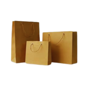 Sacs en papier kraft personnalisables respectueux de l'environnement, héliogravure, imprimé à bon prix, fabriqué au Vietnam - Product Image 4