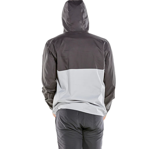 Chaquetas Cortavientos Ligeras Deportivas con Bloques de Color, Puños Elásticos y Cordón Ajustable Personalizado OEM para Hombre - Product Image 2