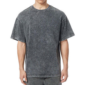 Nuevo estilo, venta al por mayor, camisetas extragrandes de secado rápido para hombre, ropa de hombre de algodón 100% de marca personalizada - Product Image 5