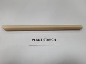 หลอดดูดน้ำแบบใช้แล้วทิ้ง Qualitec ผลิตจากแป้งข้าวสาลี เป็นมิตรต่อสิ่งแวดล้อม บรรจุภัณฑ์ห่อแยกชิ้น - Product Image 3