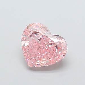 Diamante Rosa Intenso de Laboratorio, Corte Corazón, 3.02ct, VS2 - Product Image 1