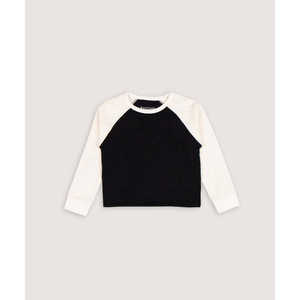 Girls' Raglan <b>Waffle</b> Knit <b>Shirt</b> - Product Image 3