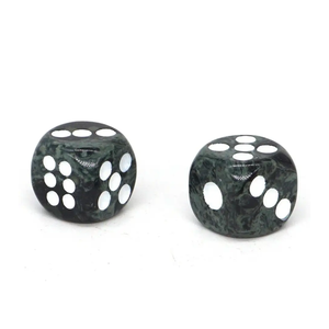 Dés à jouer en pierre de haute qualité D6 Cube jaspe kambaba Pierre précieuse naturelle Cristal Dés à jouer gravés en points Ensemble de dés personnalisés Viking Grossiste - Product Image 4