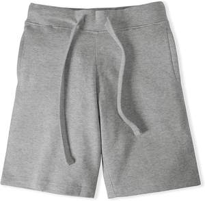 Short de survêtement uni vierge avec impression de logo personnalisé Short de sport de gymnastique en coton molletonné pour hommes à vendre - Product Image 1