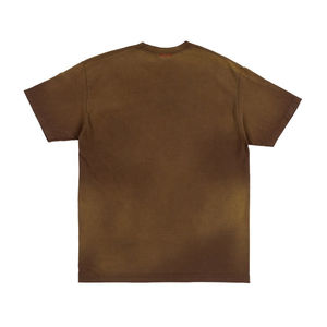 320gsm surdimensionné en gros t-shirt 100% coton lavé à l'acide t-shirt poids lourd t-shirt pour hommes personnalisé blanc Vintage t-shirt - Product Image 3