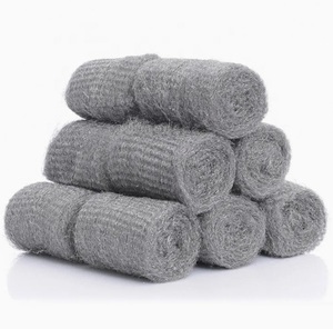 Cleando Récureur de laine d'acier prédécoupé épurateur d'acier inoxydable de marque privée pour le nettoyage de la cuisine Lot de 12 - Product Image 5