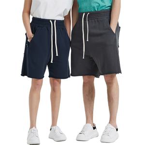 Shorts d'été pour hommes personnalisés 100% coton Casual Short Soft Fleece Wear Premium Quality Elastic Waist Unisex Design Très bon marché Prix - Product Image 4