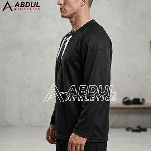 Custom Ice Hockey Jersey With Modern Design And Flexible Fit Ideal For Team Training Matches And Sports Activities Use - Product Image 5