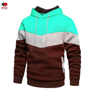 Sweat à capuche multi-panneaux pour homme, streetwear, design personnalisé, OEM et ODM, meilleure fabrication - Product Image 6