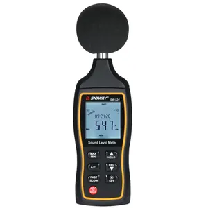 SW-524高精度手持式专业数字噪声计分贝计工业级声级计30 ~ 130 dBA