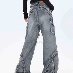 Vente en gros Pantalon baggy sur mesure pour femmes Pantalon baggy au design unique Offre Spéciale Pantalon baggy - Product Image 2