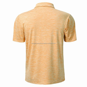 เสื้อเชิ้ตผู้ชายแขนสั้นผ้าคอตตอน/โพลีเอสเตอร์คุณภาพสูง แบบลำลอง สีพื้น  ผ้าทอ  ปักลายได้ตามต้องการ - Product Image 3