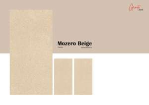 กระเบื้องพอร์ซเลนเคลือบเงา ลายหินแกรนิตอินเดีย ขนาด 600x1200 มม. สีเบจโมเซโร - Product Image 3