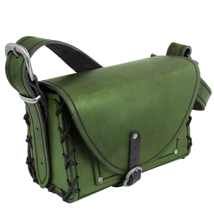 Andracor Practical Shoulder <b>Bag</b> for Hikers and Adventurers Handcrafted Approx. 3.5 mm for Martial Arts Wear-Taekwondo - Product Image 1