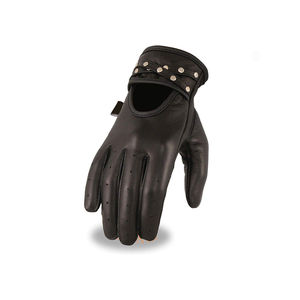 Gants de mode d'hiver en cuir véritable 2026, chauds, pour le travail et le sport, avec logo personnalisé, vente en gros - Product Image 3