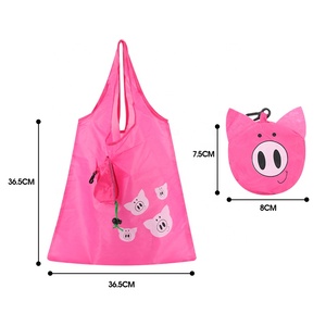 Bolsa de Compras Plegable con Material de Fibra de Poliéster, Patrón y Tamaño Personalizables - Product Image 5